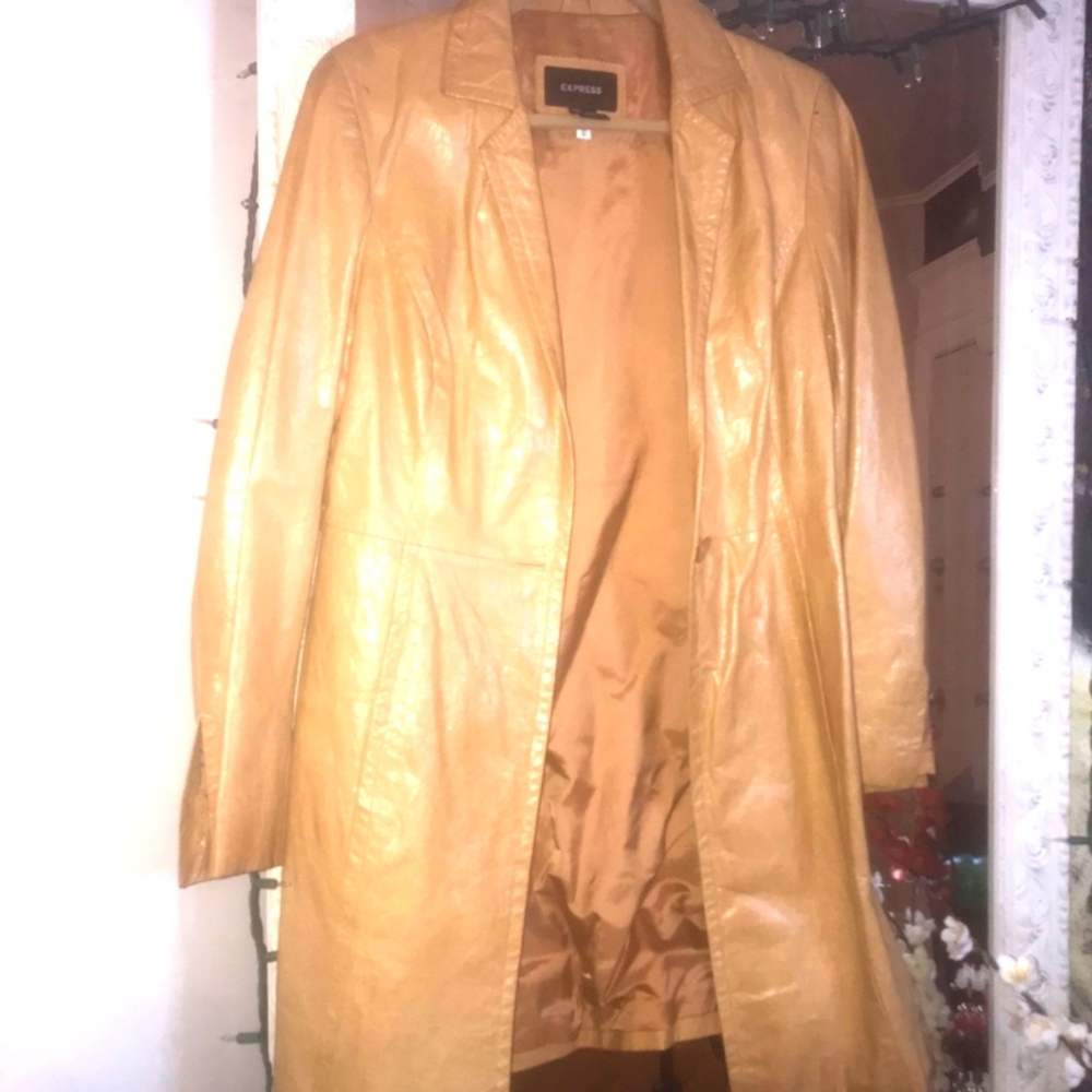 Express leather jacket